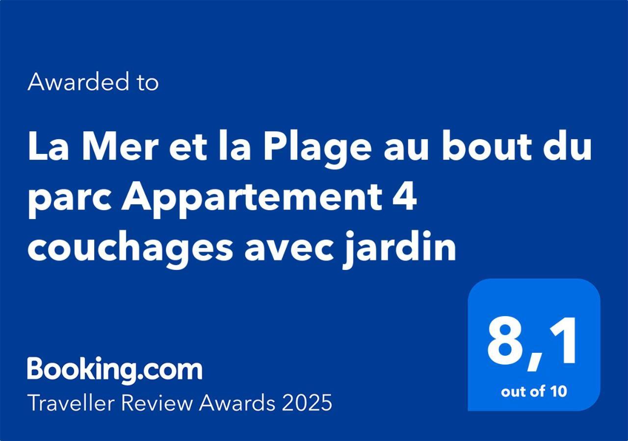 La Mer Et La Plage Au Bout Du Parc Appartement 4 Couchages Avec Jardin La Grande-Motte Eksteriør bilde